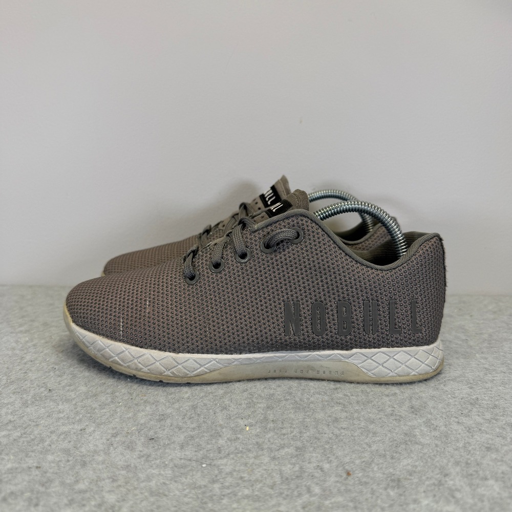 Nobull Womens Shoes Size 6.5 Grey SuperFabric Crossfit Workout Running Sneakers